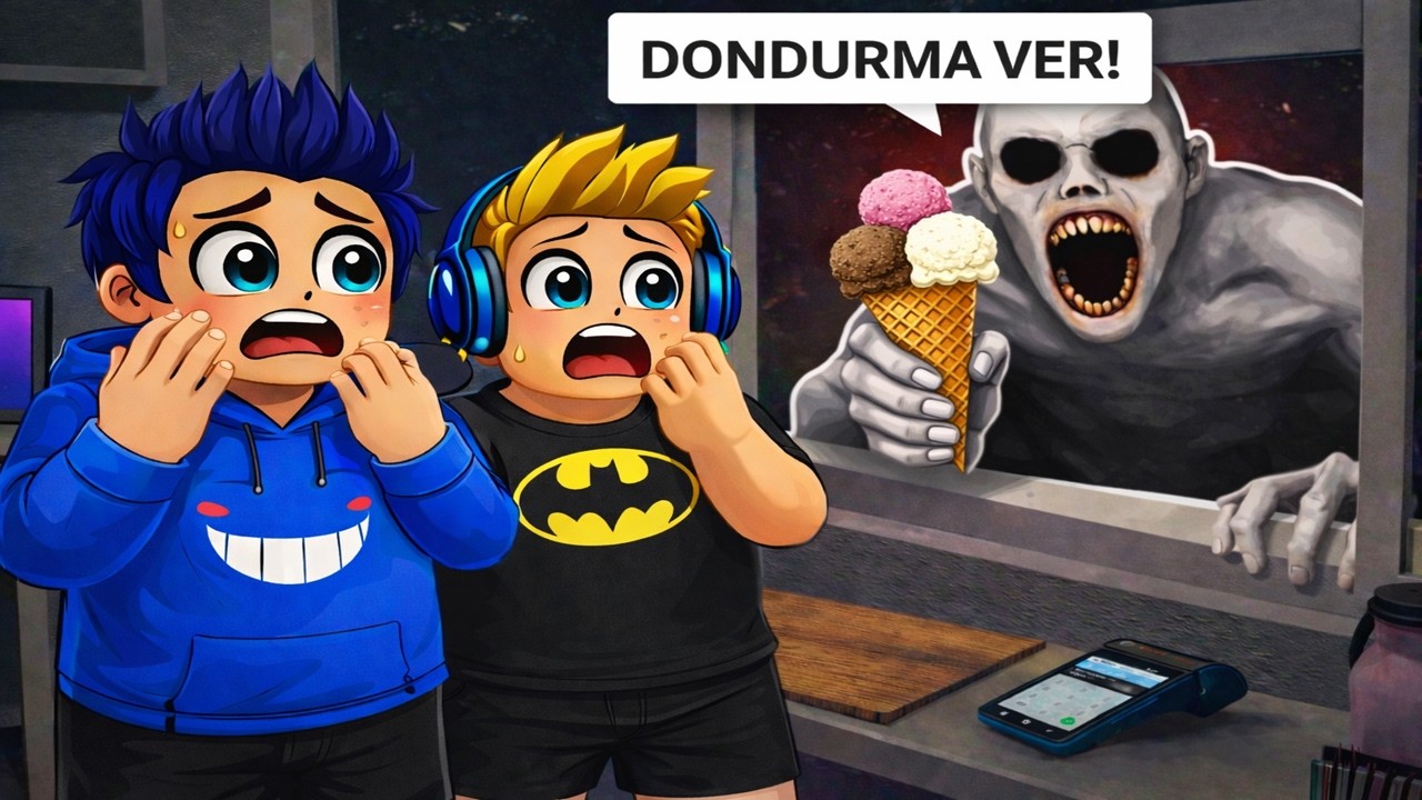 😱 KORKUNÇ DONDURMACIDA ÇALIŞTIK!