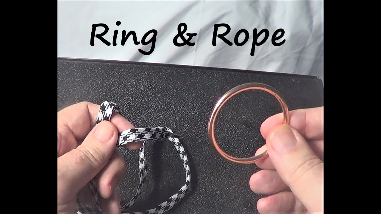 Ring & Rope Magic Trick