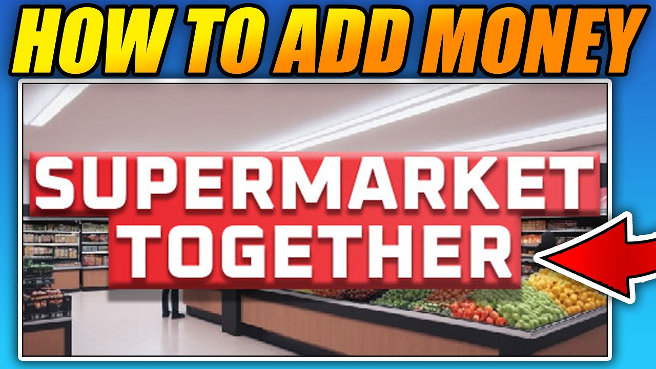 How to ADD MONEY (CHEAT ENGINE) in Supermarket Together