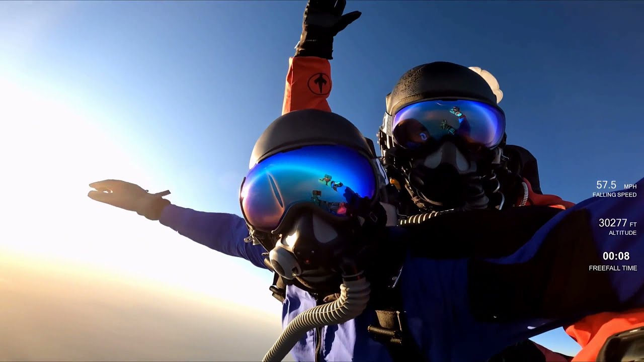 Tandem HALO Skydive from 30,000 feet @ SkyDance Skydiving
