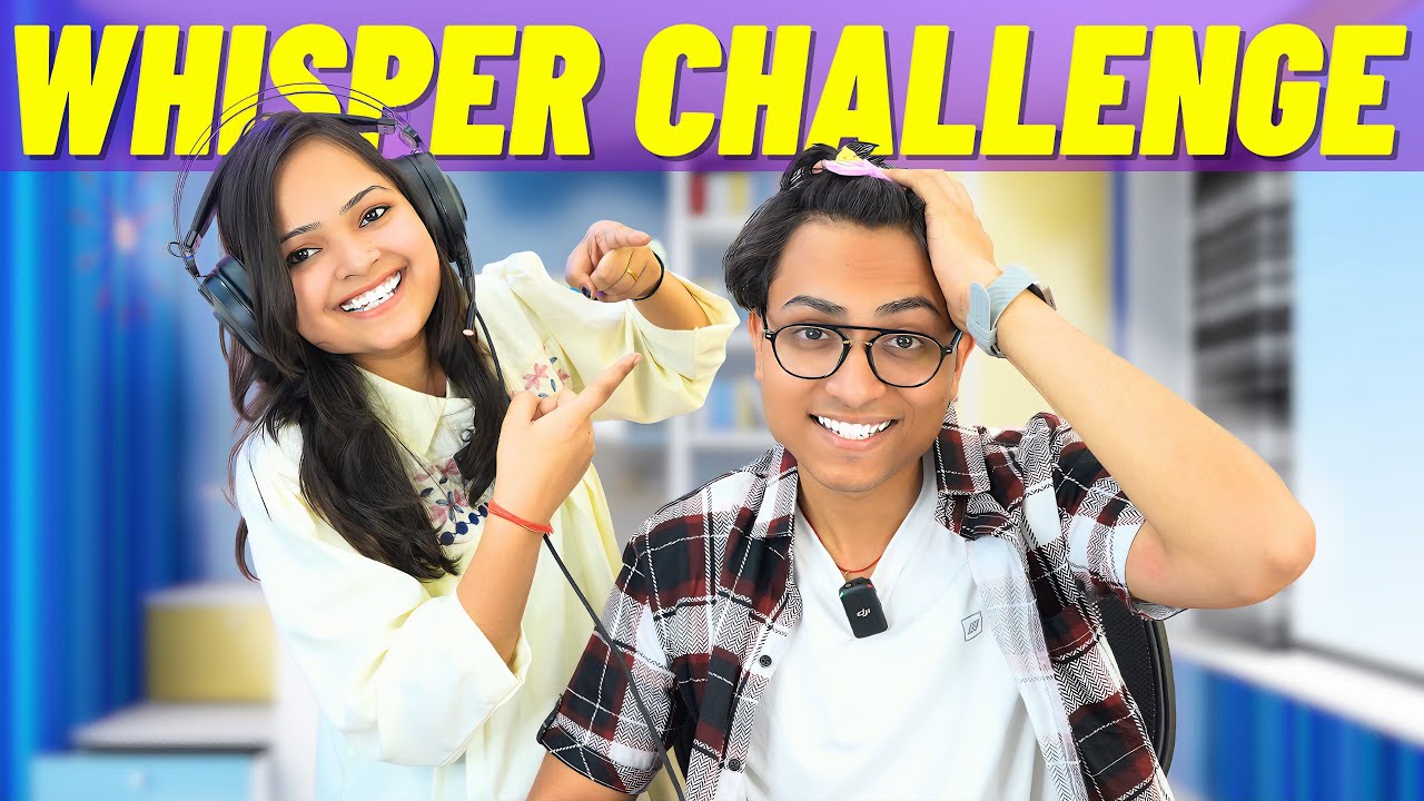 Whisper challenge with @The Target siblings  😂😂@Anu Sharma