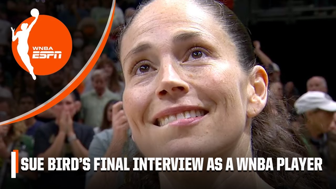 Sue Bird's final interview of her WNBA career 🥺