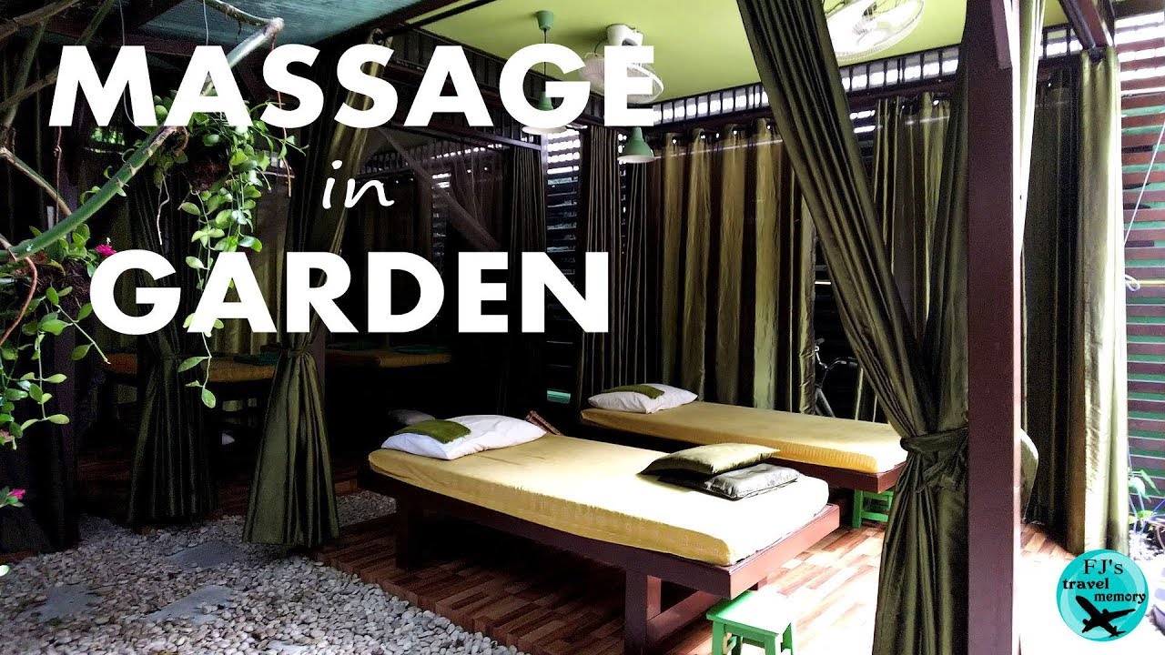 カオサンエリア穴場「屋外ベッドのマッサージ＆スパ」Garden In Massage