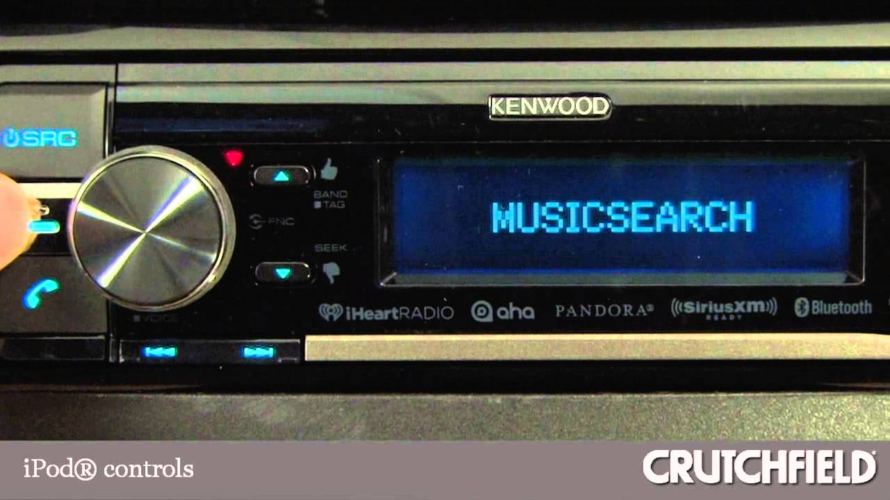 Kenwood KDC-BT855U CD Receiver Display and Controls Demo | Crutchfield Video