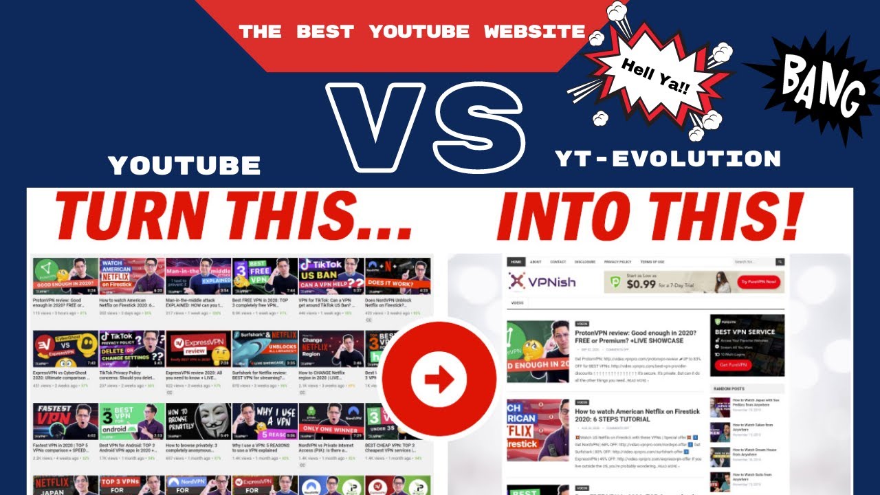 YT Evolution Makes your Channel POP OFF the DFY Website