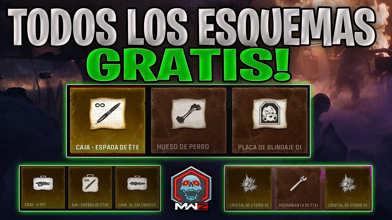 CONSIGUE TODOS LOS ESQUEMAS CONFIDENCIALES DE ZOMBIE TOTALMENTE GRATIS