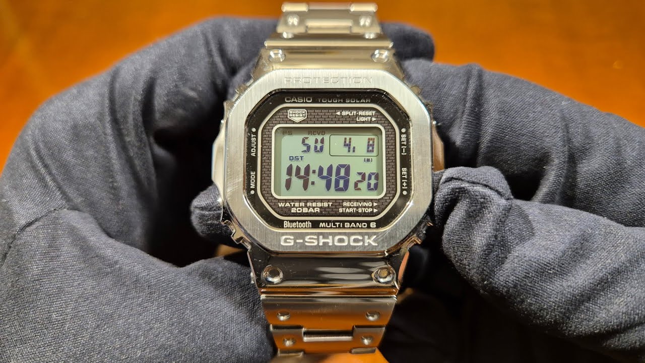 Casio G-Shock GMW-B5000 - omówienie funkcji zegarka [PL]