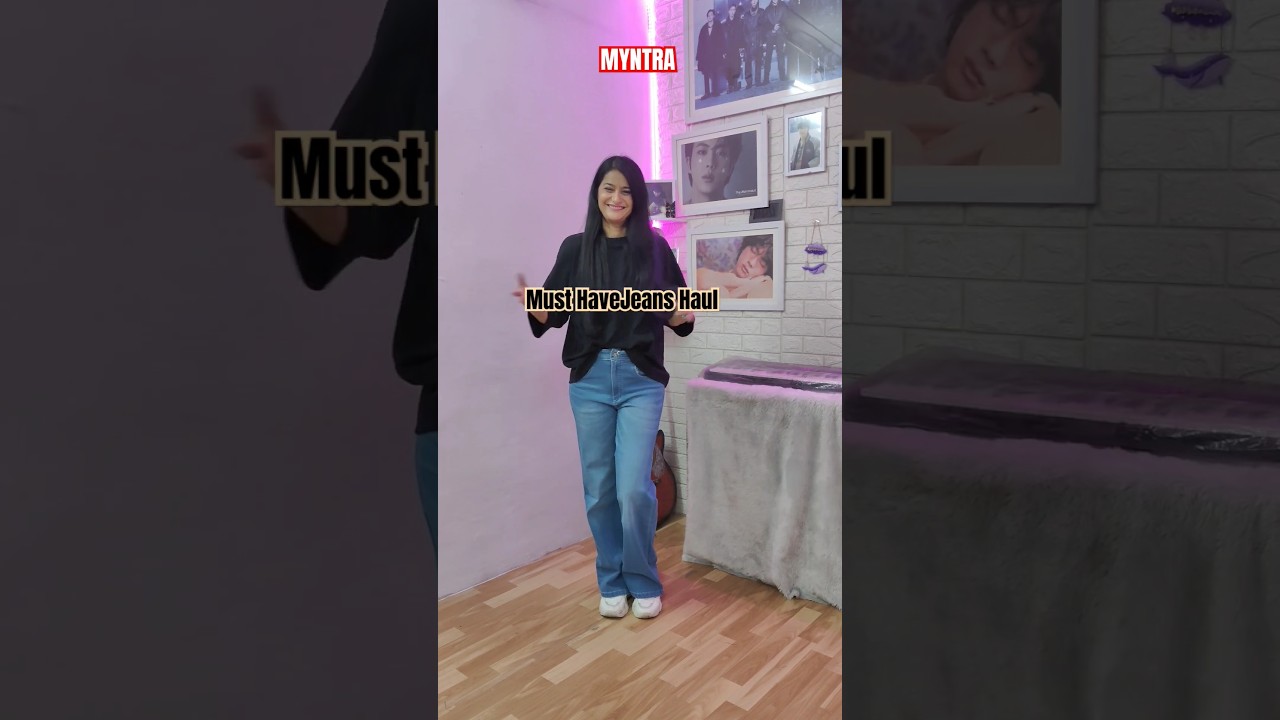 Myntra Jeans Haul | Must Have Jeans #myntrajeans #myntrajeanshaul #jeanshaul #womenjeans