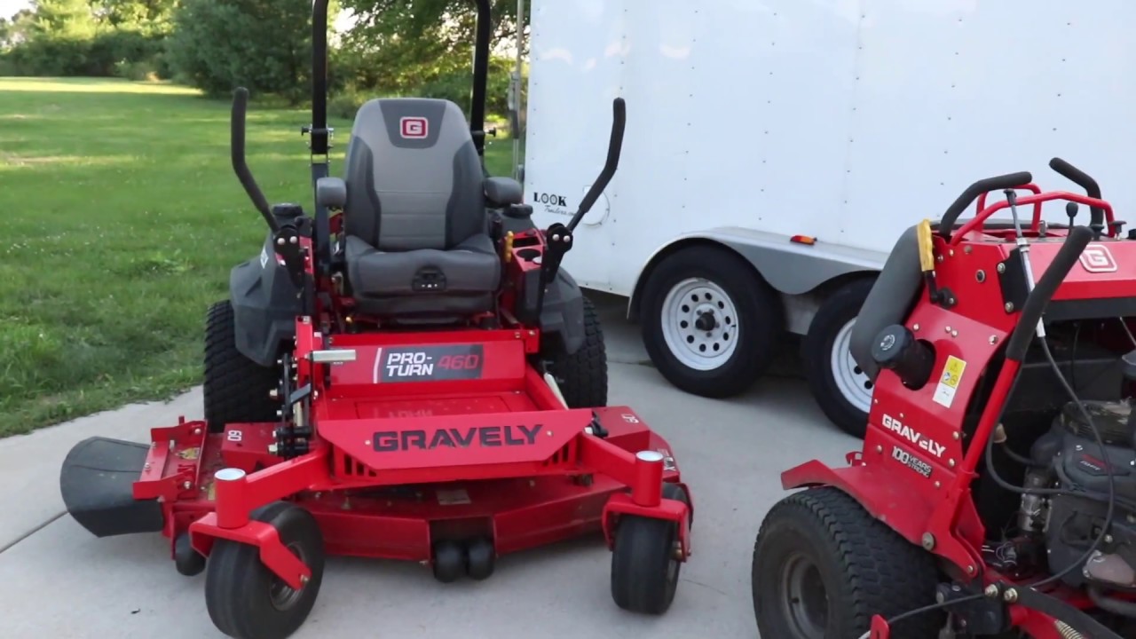 Gravely Pro-Turn 460 and Pro-Stance 52