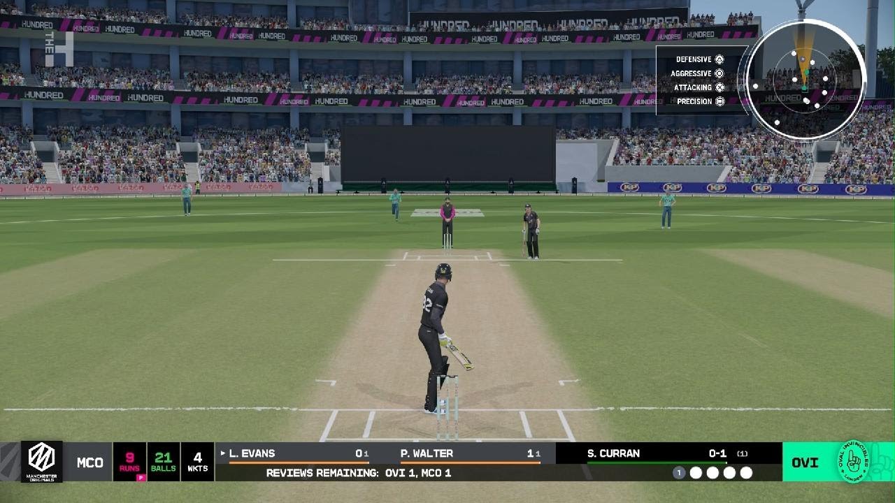 Cricket 22 - Manchester vs Oval - 100 balls Competition
