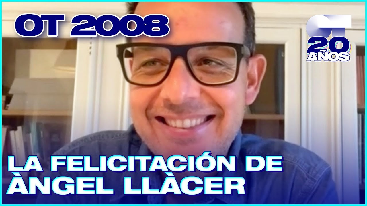 ÀNGEL LLÀCER no se perdió el aniversario de #20AñosDeOT | OPERACIÓN TRIUNFO