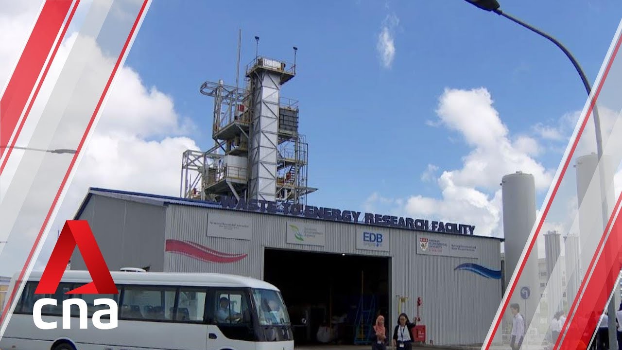 S$40m waste-to-energy research facility opens in Singapore