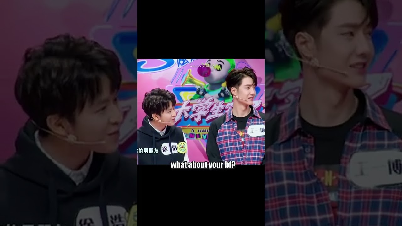 the way that this girl forgets about her boyfriend #yibo #shorts