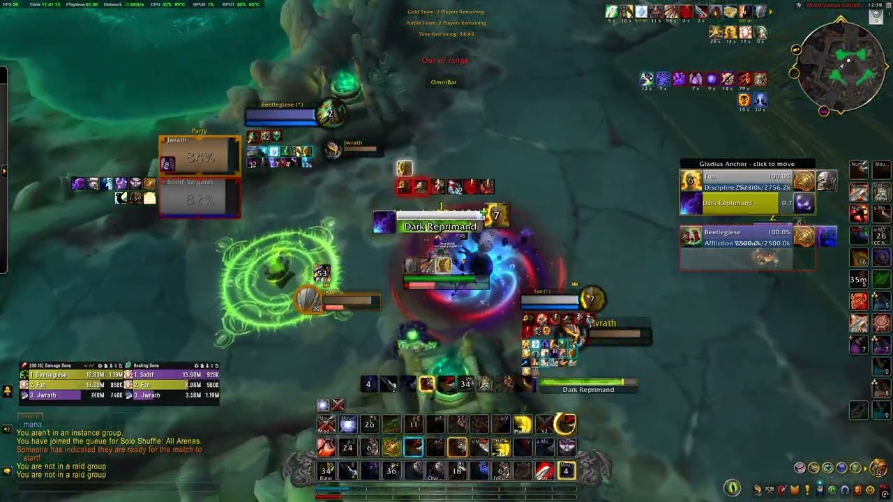 POV Arms Warrior 2k rating 2v2 arenas - World of Warcraft TWW Season 3