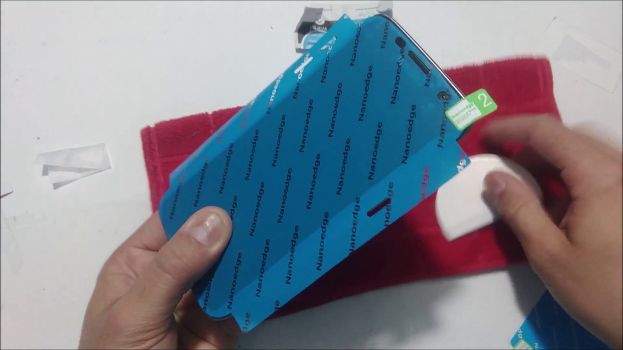 Como Instalar Película Frente e Verso Nano S9 S9 Plus A8 A8 PLUS IPhone 8