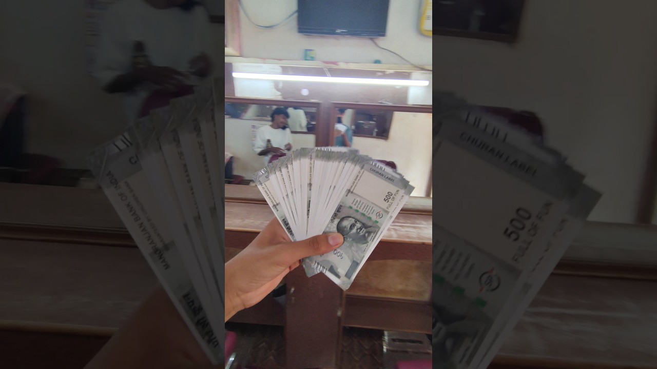 Nakli Note Lena Mahenga Pad Gya 😵 || #minivlog #vlog #shortvideo #shorts