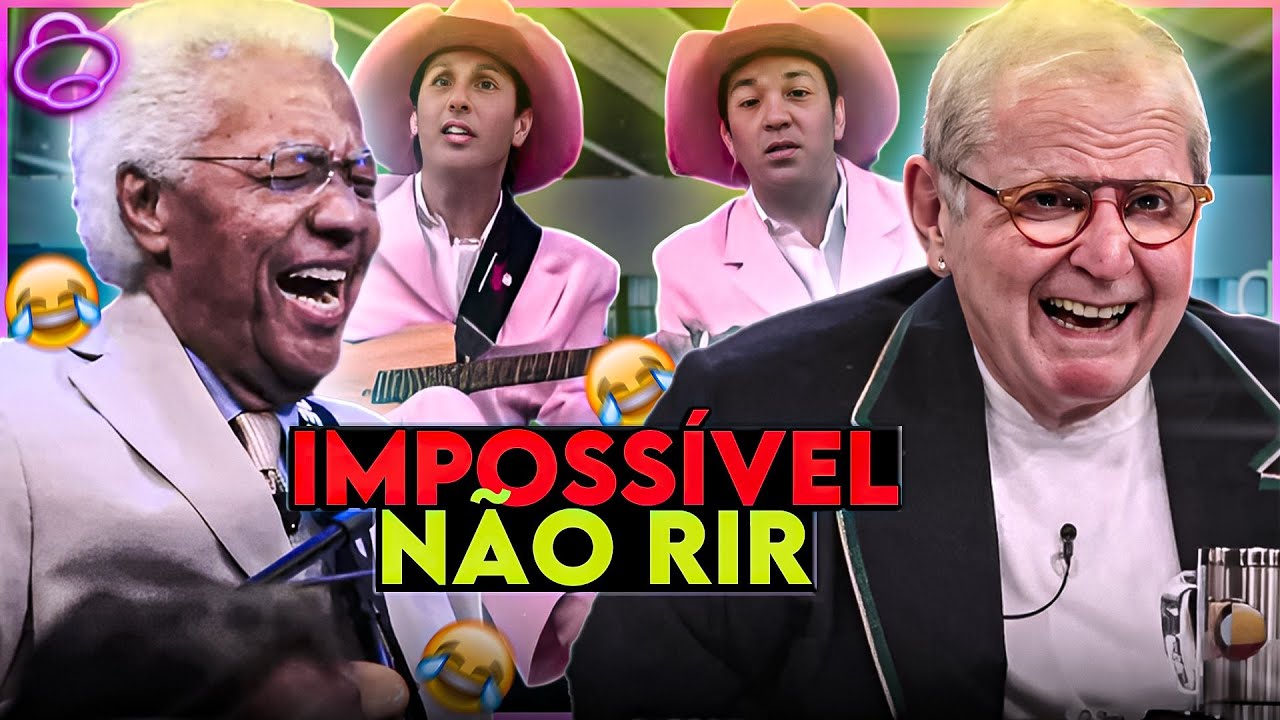 MELHORES CONVIDADOS do JÔ SOARES [ Chorei de Rir ]