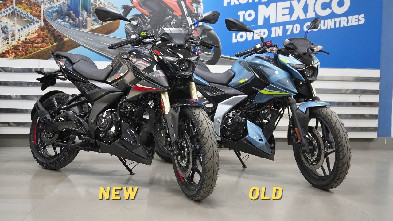 2024 Bajaj Pulsar N160 USD Fork Model Vs Old 2024 Pulsar N160 Detailed Comparison | What's New ?