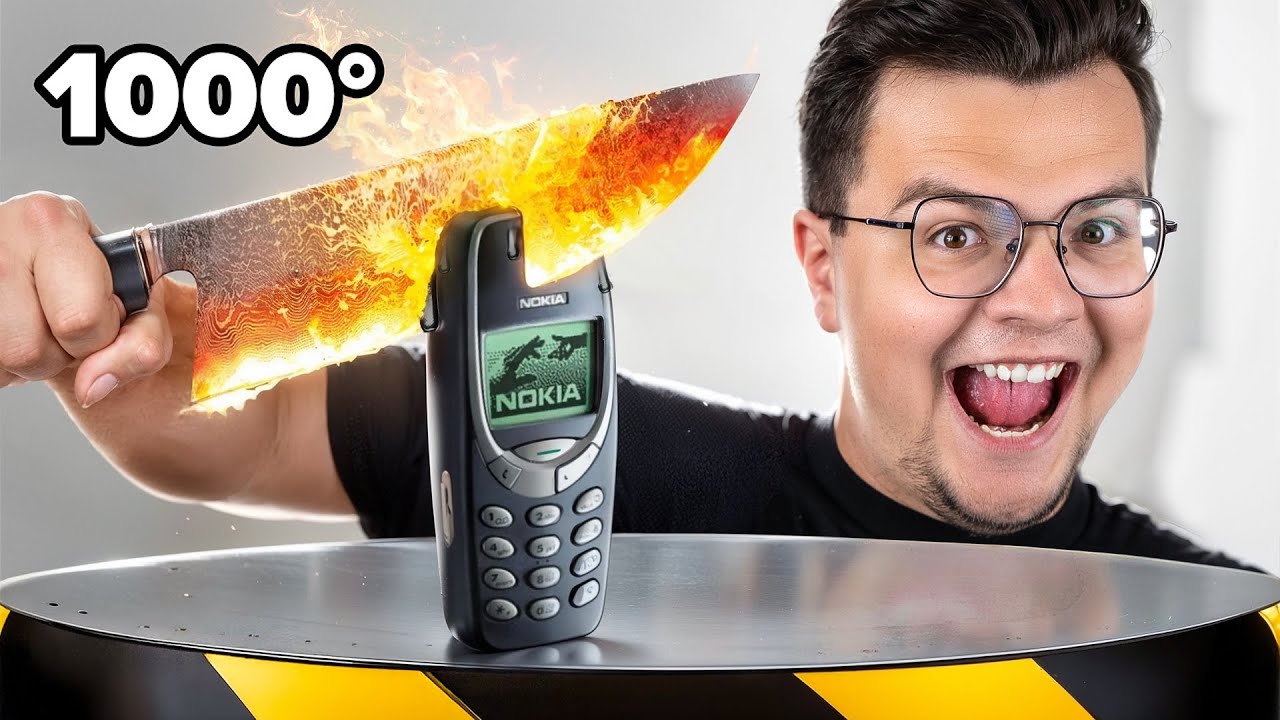 MACETA DE FOC vs NOKIA 3310 !!! *CONCURS IPHONE*
