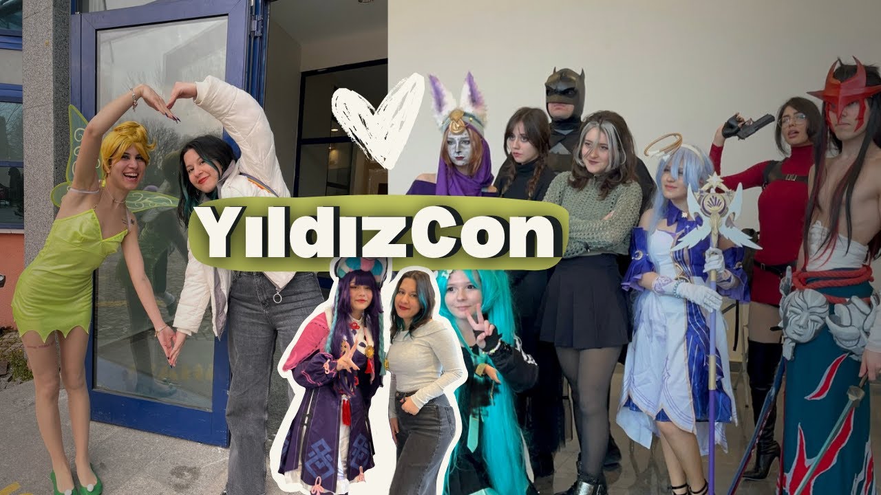 YıldızCon Hatırası | YTÜ BKFK #cosplay defilesi