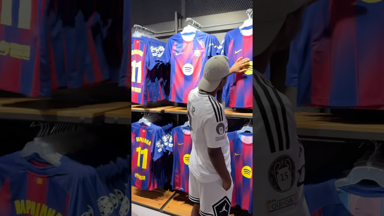 Admiraba a su pap&aacute; Barcelona o quer&iacute;a robar? 😂 #fcbarcelona #parati #futbol #bar&ccedil;a