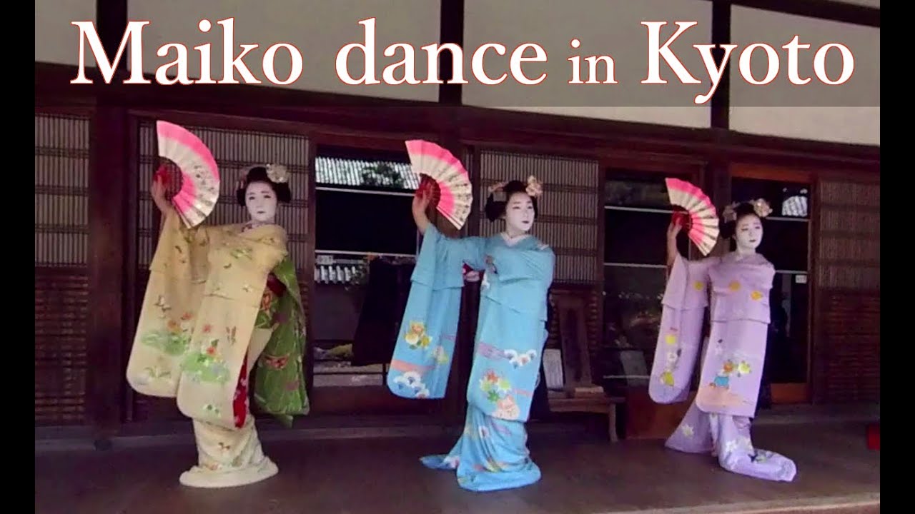 Видео с дрона танца Майко в храме Нандзэндзи в Киото, Япония / Maiko dance in Kyoto,Japan