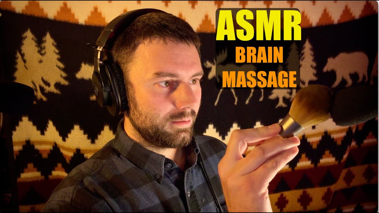 ASMR Brain Massage - Gentle - Intense - Binaural