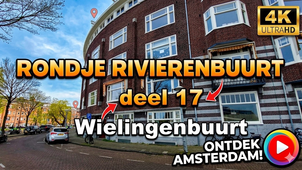 RONDJE RIVIERENBUURT (DEEL 17) - AMSTERDAM [4K] 
