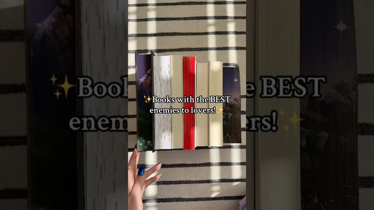 BOOKS WITH THE BEST ENEMIES TO LOVERS! ❤️&zwj;🔥