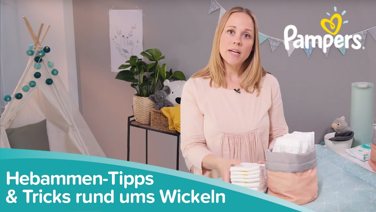 Hebammen-Tipps und Tricks rund ums Wickeln | Pampers Experten Service