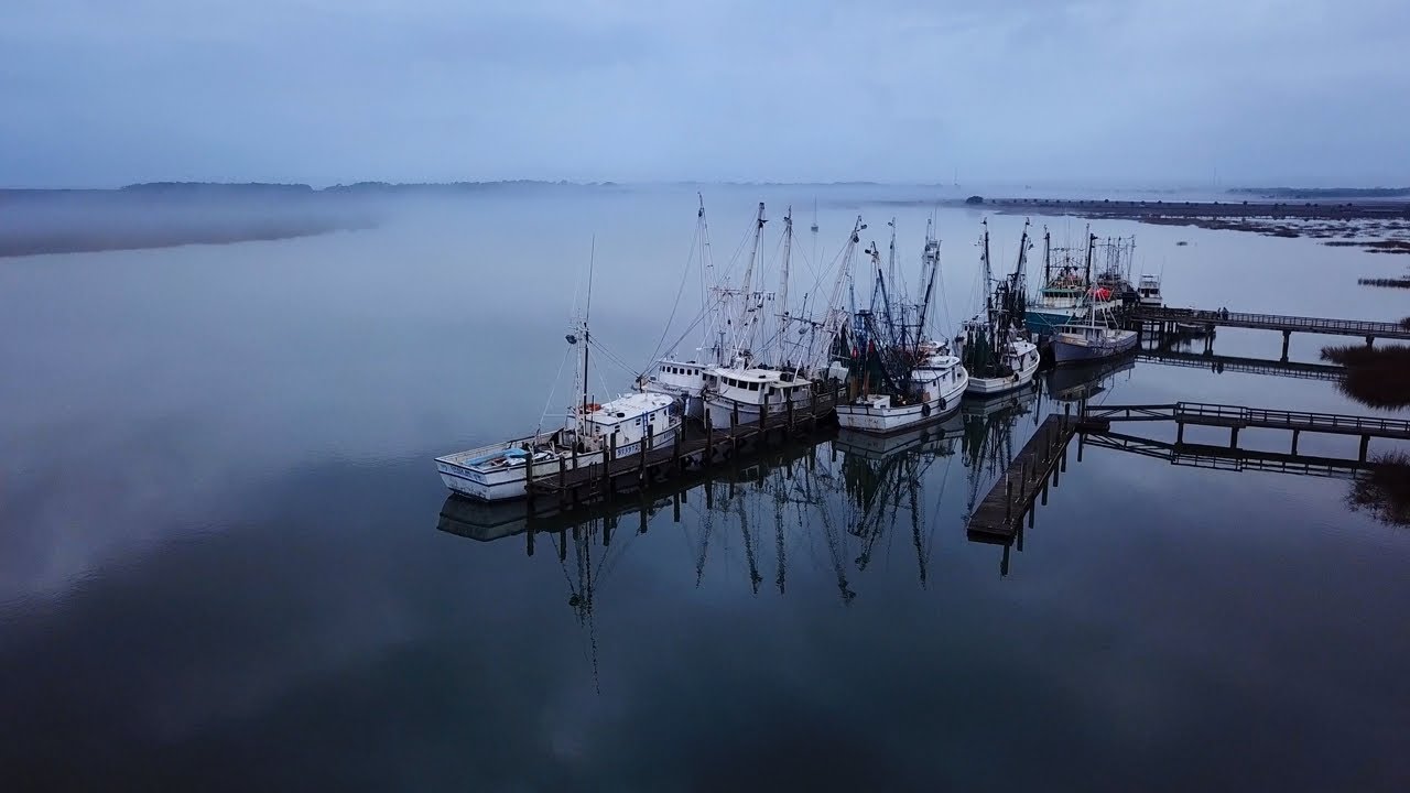 Port Royal, South Carolina From a Drone in 4K.