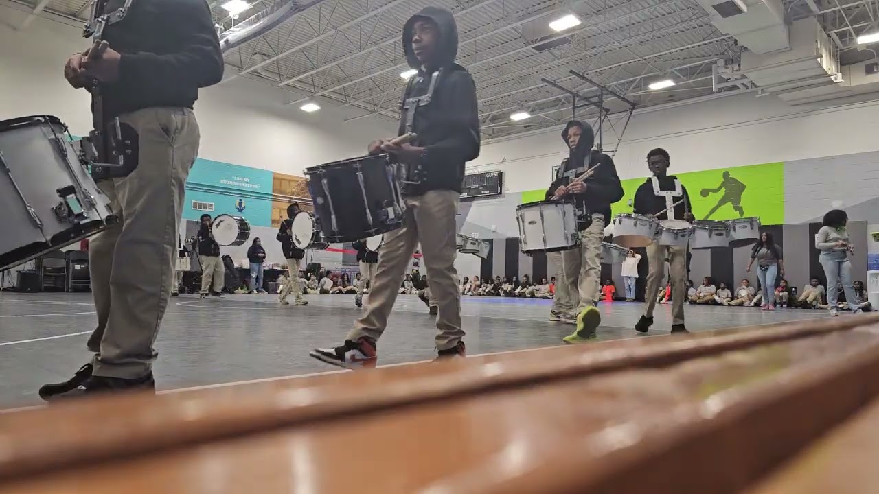 Statesmen performs for Ingenuity Prep's Pep Rally on January 7th! Part II