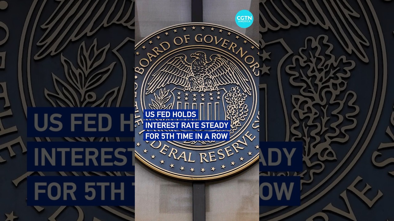 US Fed holds interest rate steady for 5th time in a row #worldnow