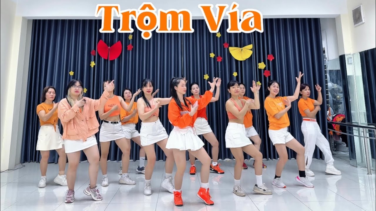 TRỘM VÍA Remix/Nhảy 8-3/Zumba Bình Minh dance cover