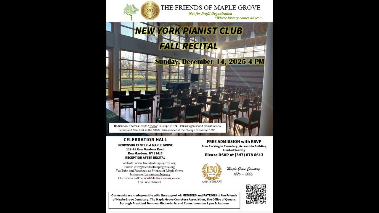 12/14/25, FMG- New York Pianist Club Winter Recital