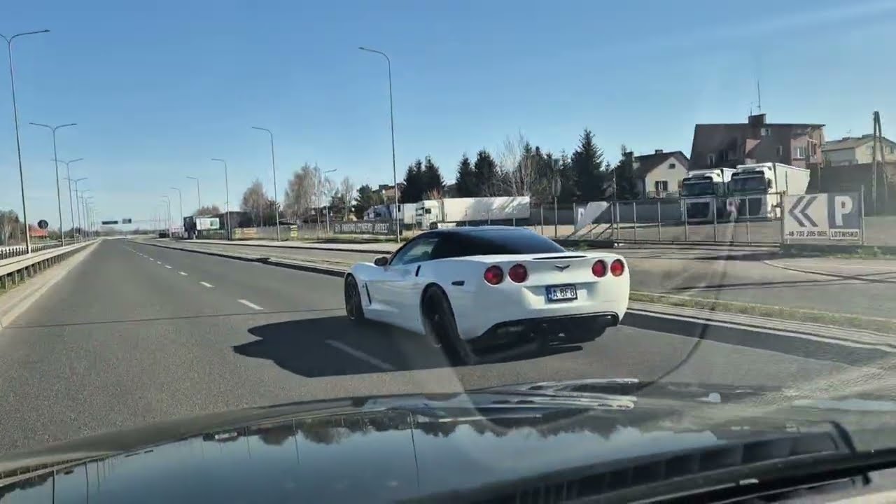 Radość z zakupu - powr&oacute;t do domu - Chevy Corvette C6 Z51 