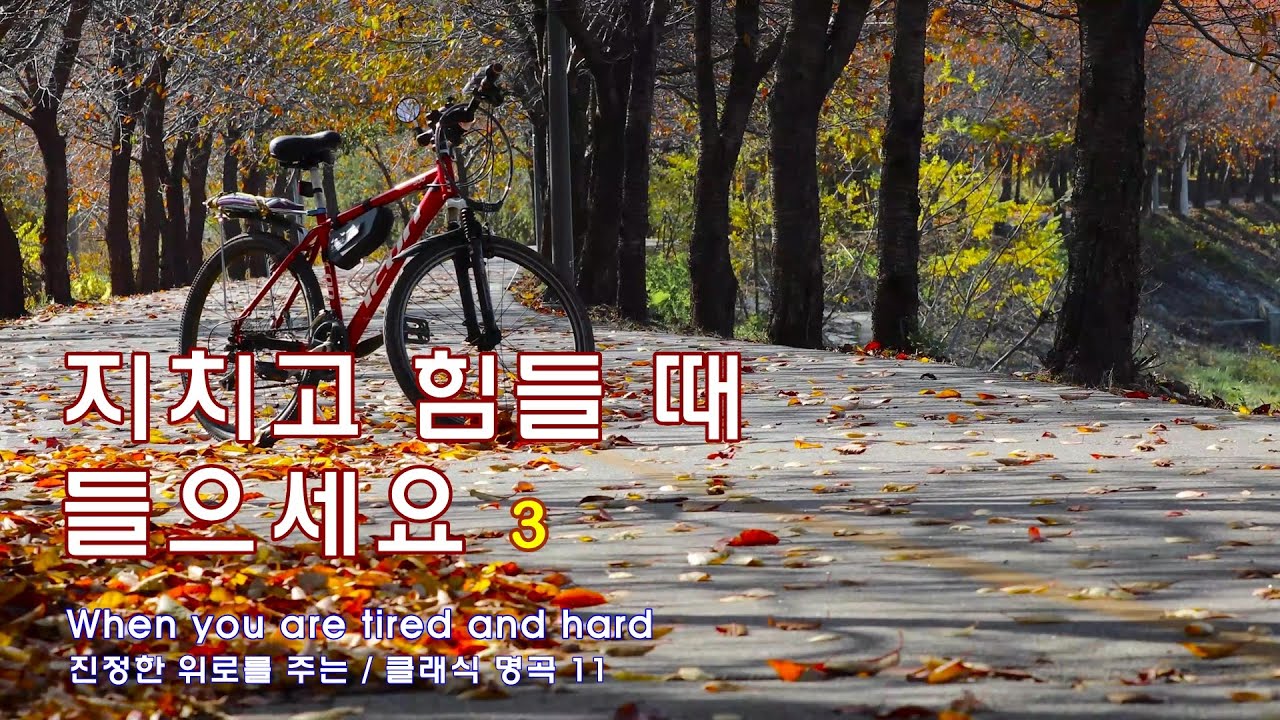 ☂지치고 힘들 때 들으세요 3-1 / 진정한 위로를 주는 /클래식 명곡/ When you are tired/ Classical music that give consolation