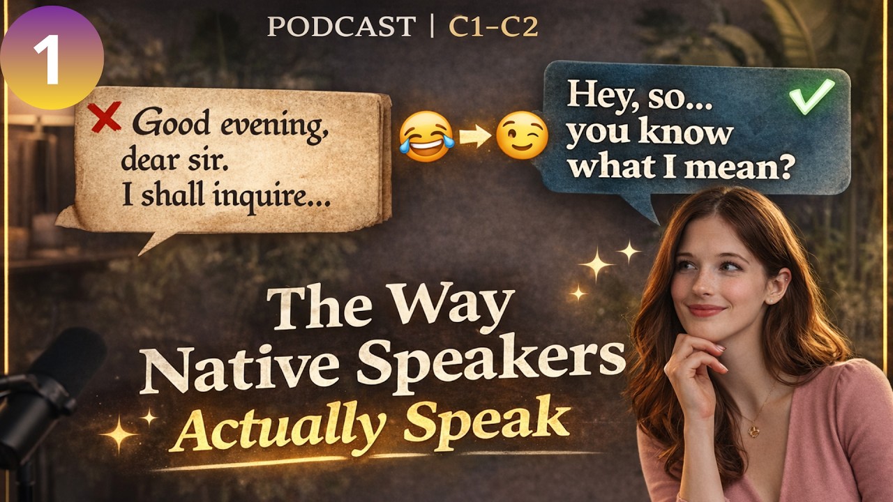 Textbook English vs Real English 😂 | Advanced Listening (C1–C2)