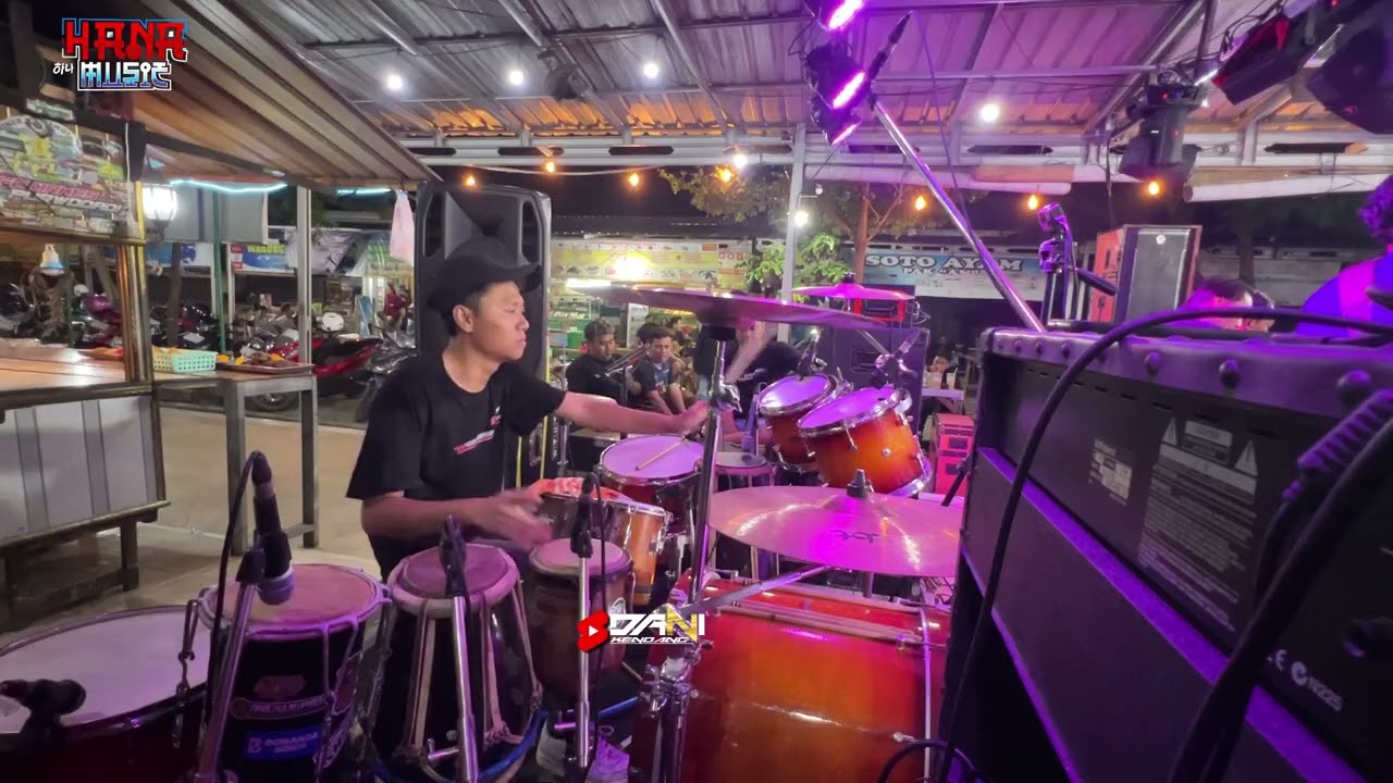 COVER KENDANG ( GADIS MANIS KALIMANTAN ) - HELDA ELWANDA - HANA MUSIC LIVE ANGKRINGAN PAK KALAM