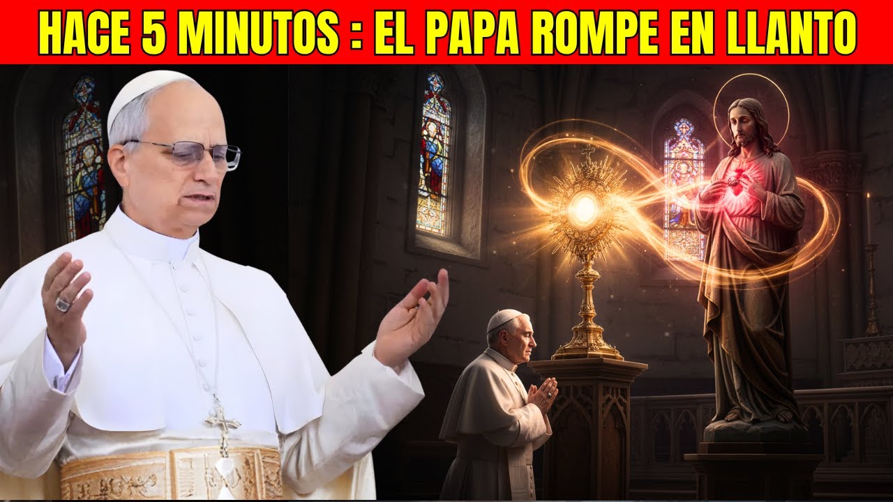 ¡Milagro en el Vaticano! El Sagrado Corazón Late Ante el Papa León XIV