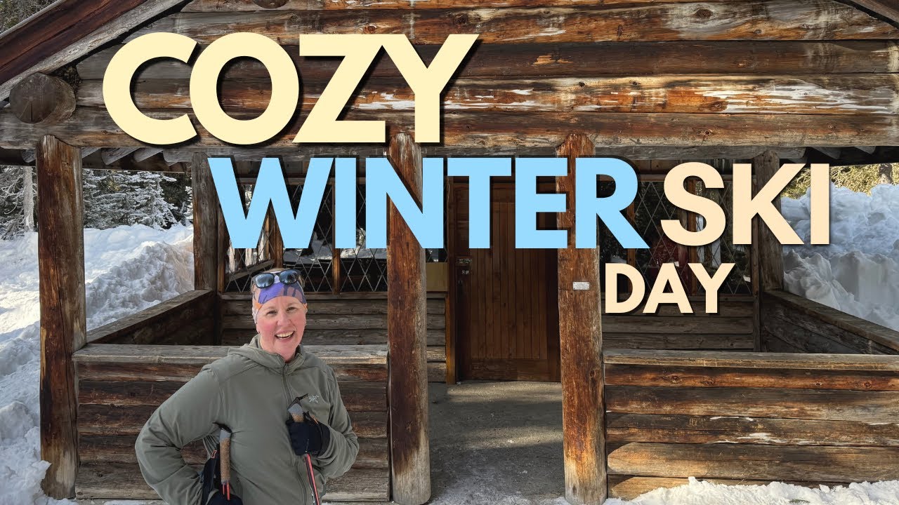 Frozen Lake & Cozy Cabin | A Cross-Country Ski Adventure