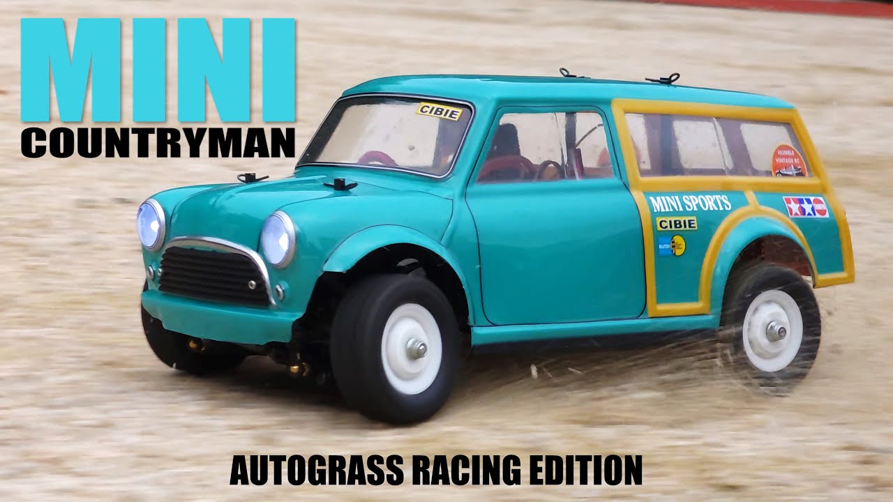 Austin Mini Countryman Autograss racing edition RC! 오스틴 미니 컨트리맨 오토그래스 레이싱 에디션 만들기 from Tamiya M03