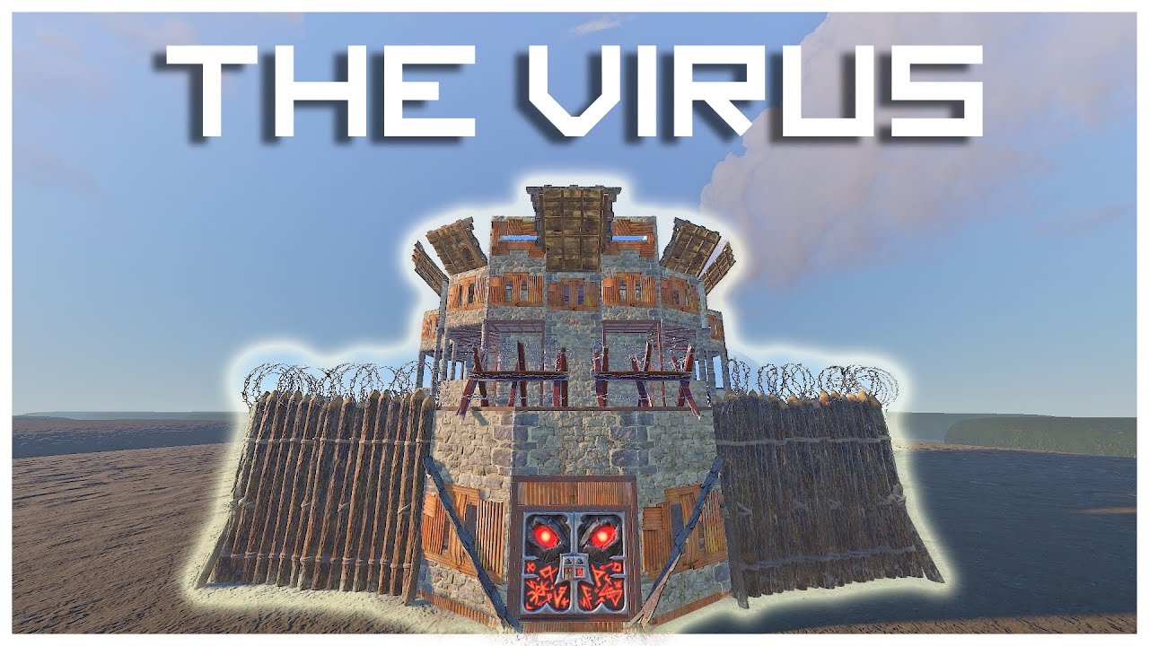 The Virus / Small Group Base / Wide Gaps/ Open Core / Bunkers / Rust Base Design 2022