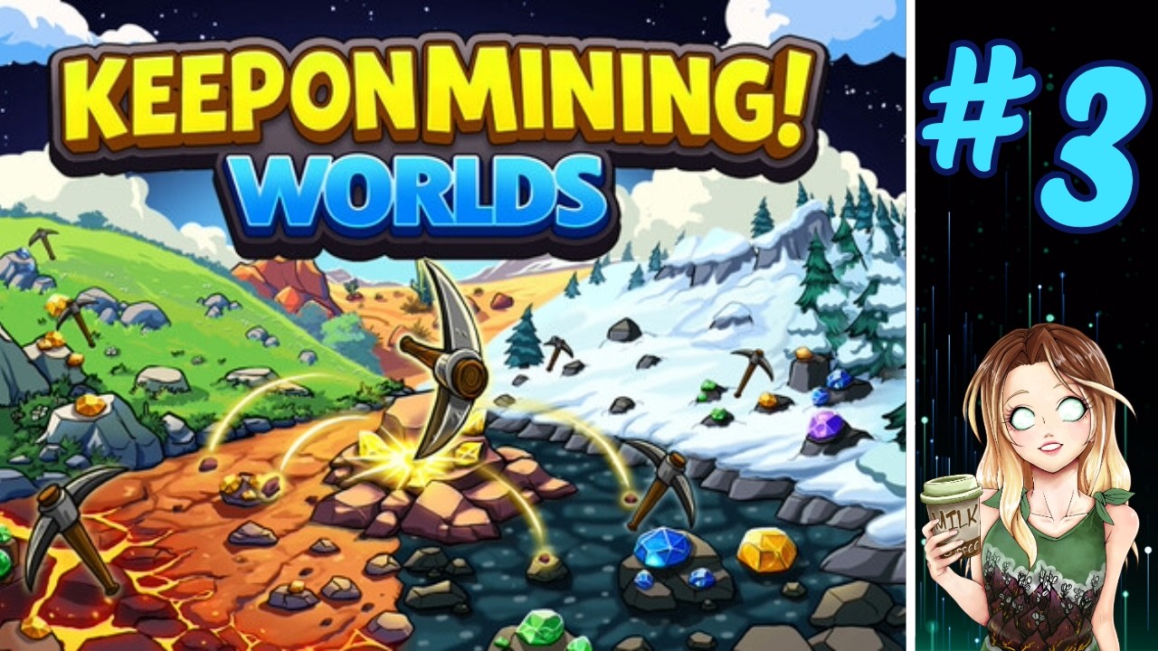 Keep on Mining! Worlds &ndash; M&oacute;j Pierwszy Epicki Artefakt i Nowy Świat &bdquo;R&oacute;g Ulicy&rdquo;! #3 | Gameplay PL