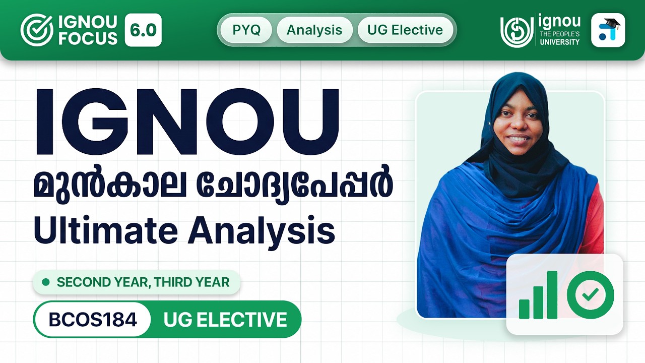 BCOS 184 E-Commerce | UG Elective Paper | IGNOU Previous Year Question Paper Analysis #ignoupyq