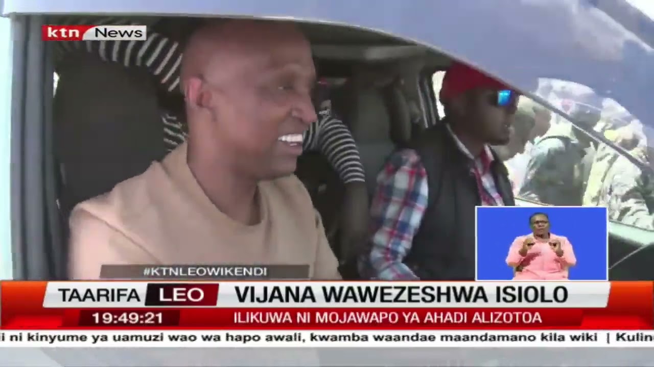 Vijana Isiolo wawezeshwa kwa kupewa vifaa vya kazi