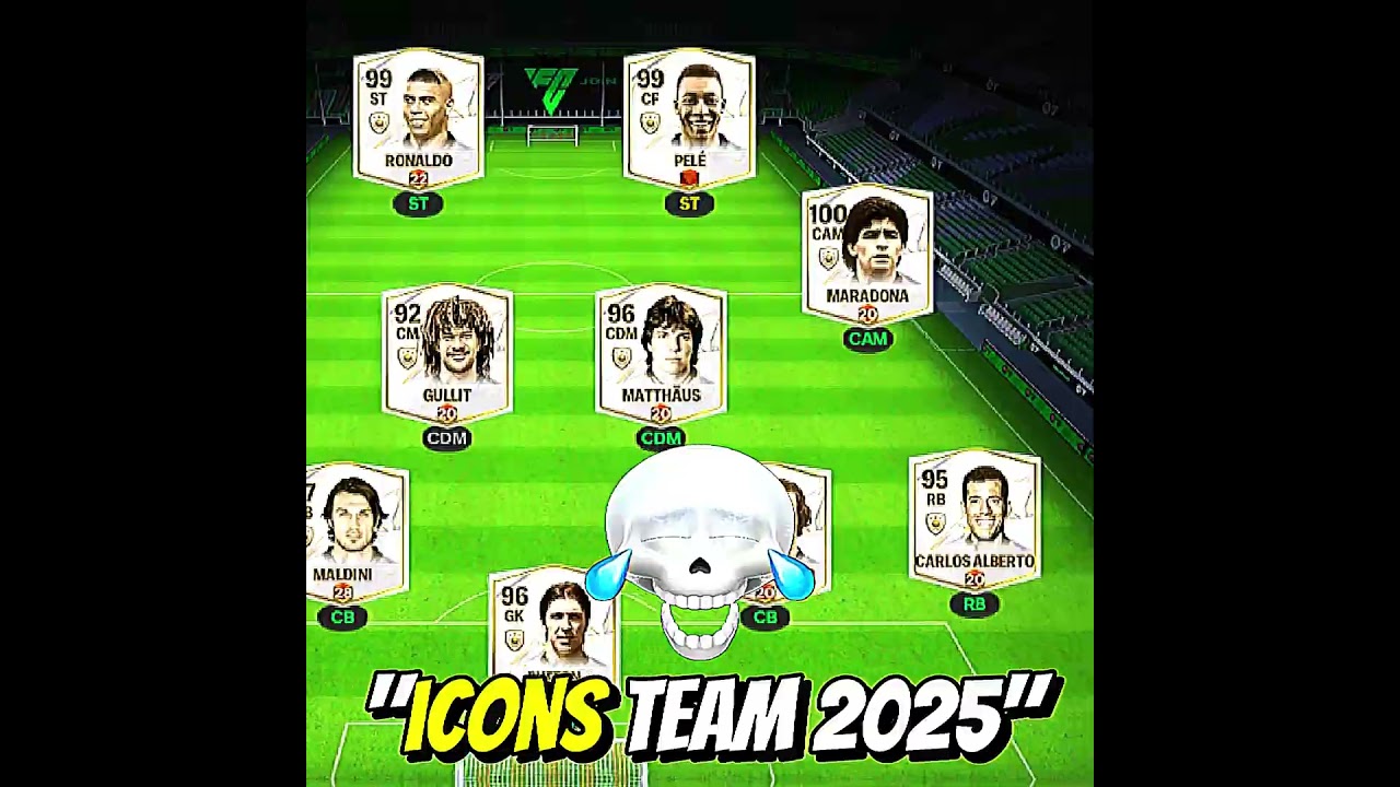 Icon team 2030☠️ #eafc25 #fifa #eafc24 #eafcmobile #fifamobile #fifa #shorts