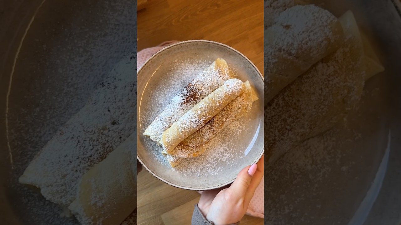 Palatschinken oder Pfannkuchen - ohne Ei | Veganuary Rezept 7/31 🌱 