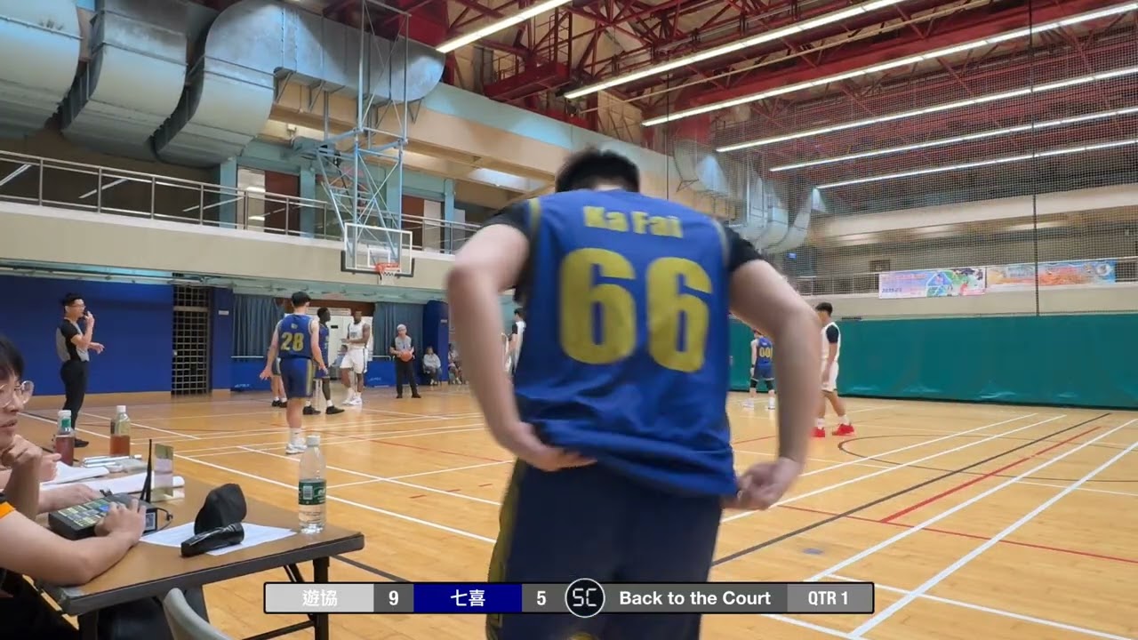 2026-03-25 男乙 遊協（白） vs七喜（深藍） Q1￼