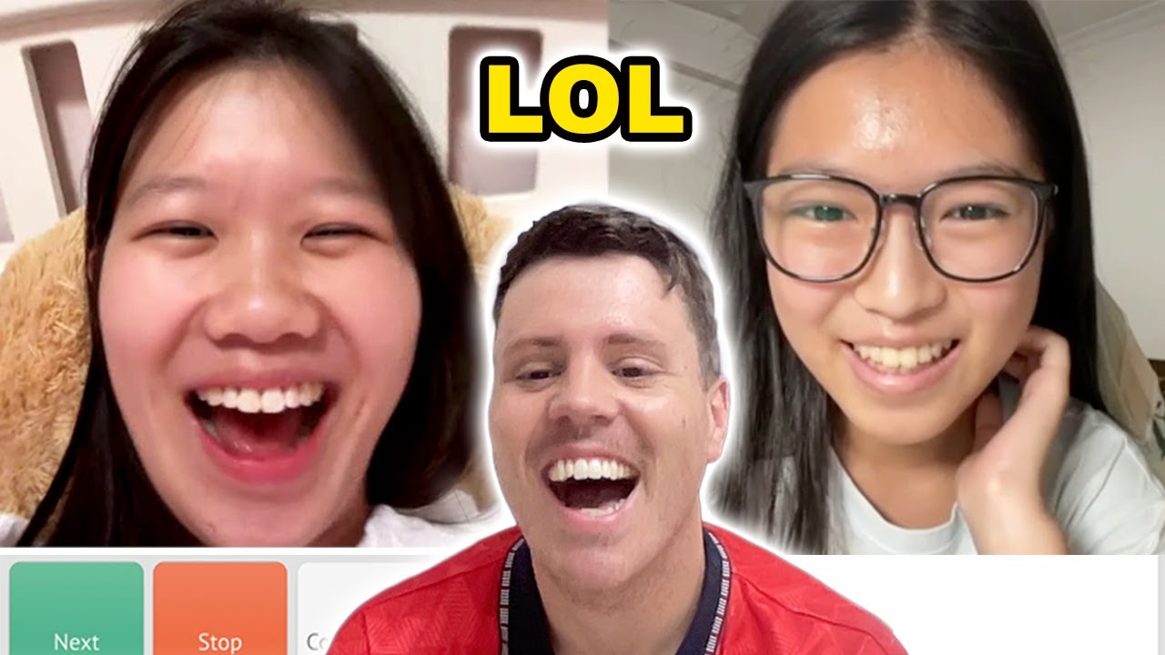 MAKE HER LAUGH! Amazing Reactions When I Speak Chinese! - OmeTV
